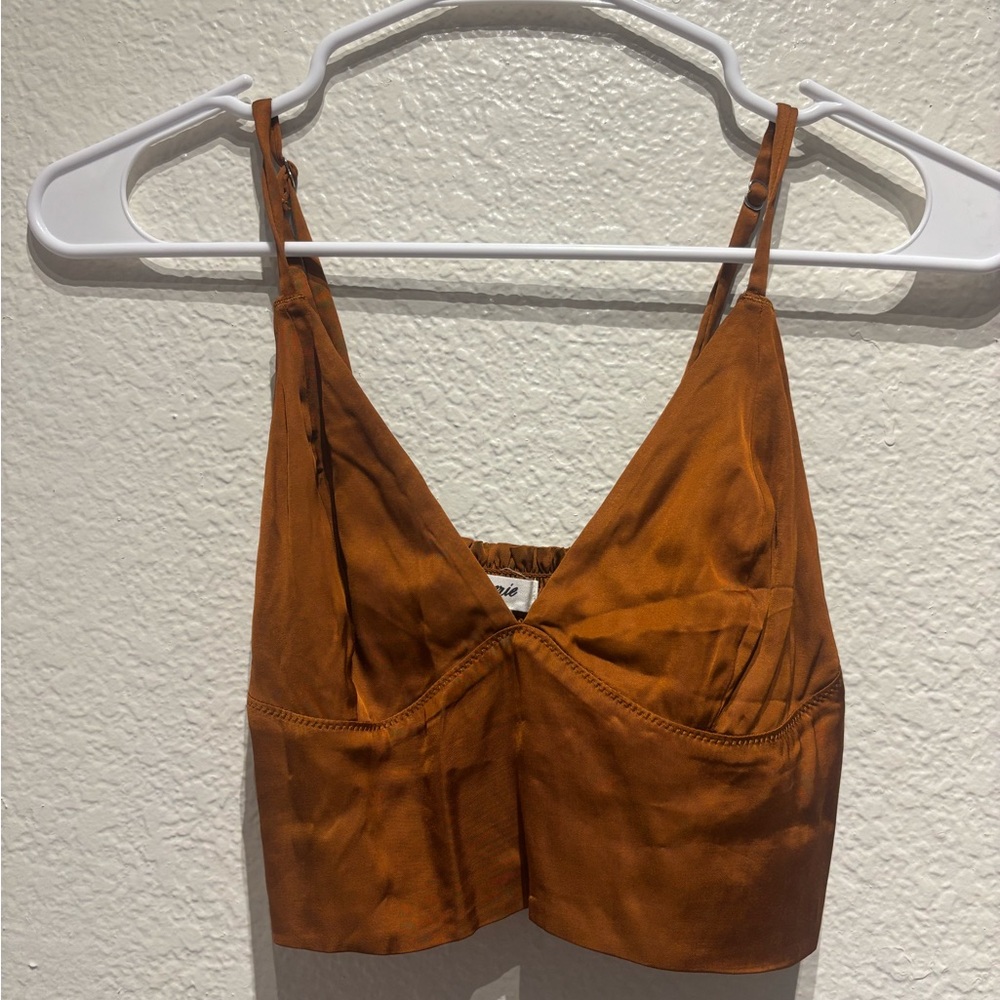 Aerie Burnt Orange Crop Top